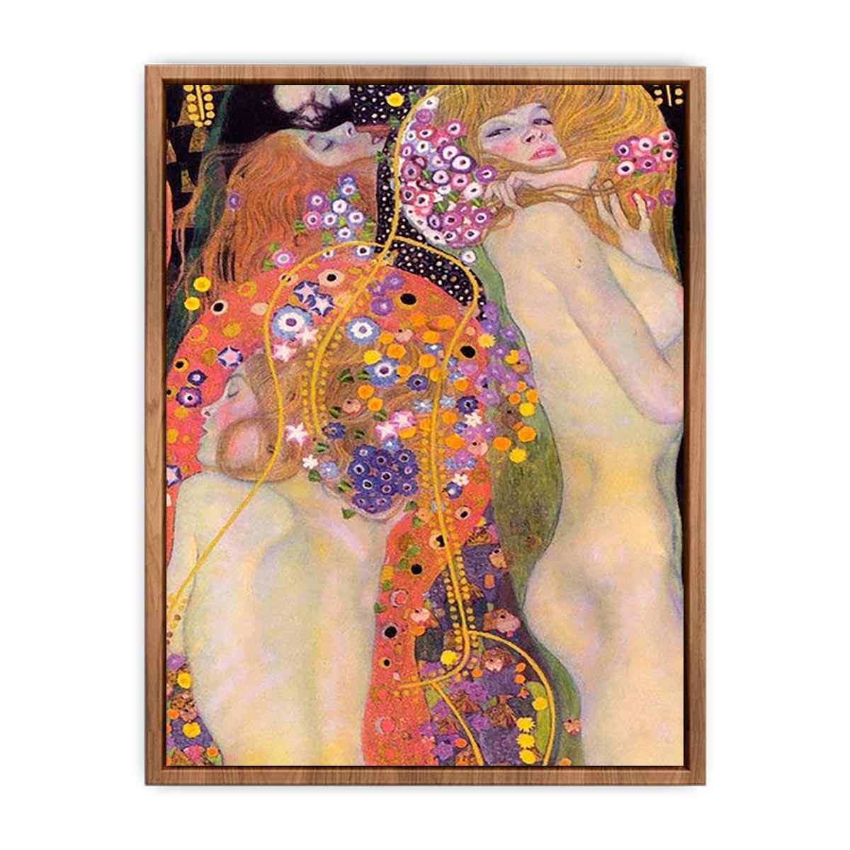Water Serpents by Gustav Klimt  Poster