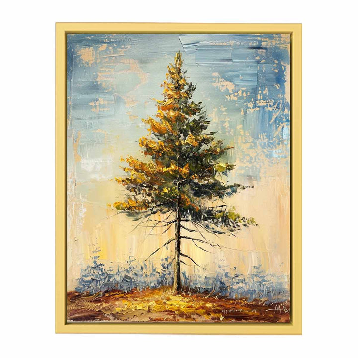 Pine Tree  Painting  Streched canvas