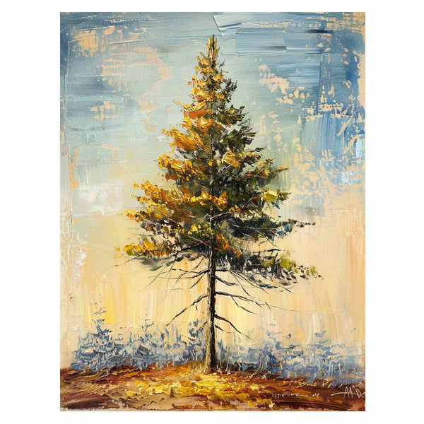 Pine Tree  Painting