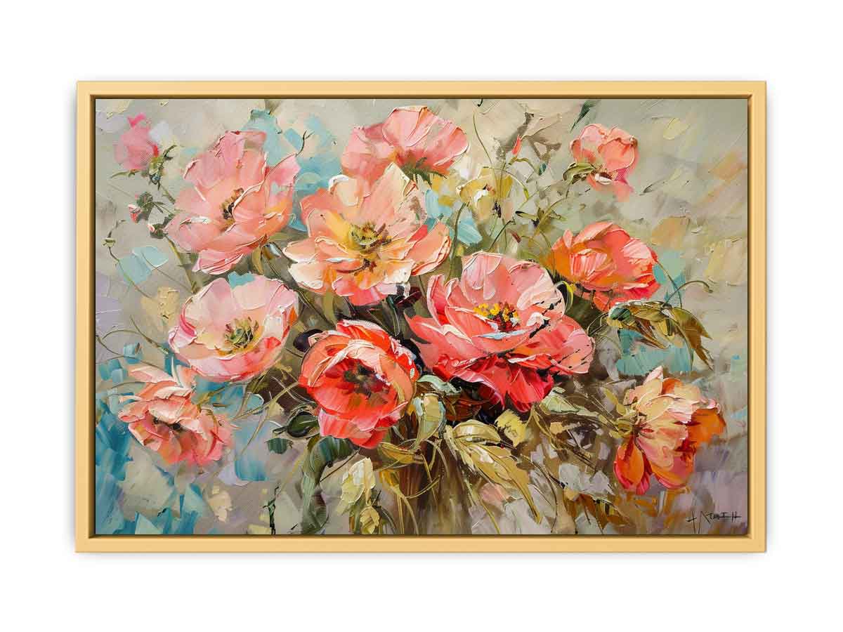 Floral Painting  Streched canvas