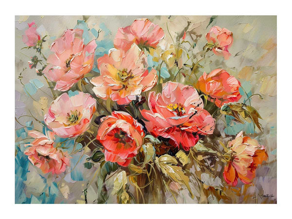 Floral Painting Art Print