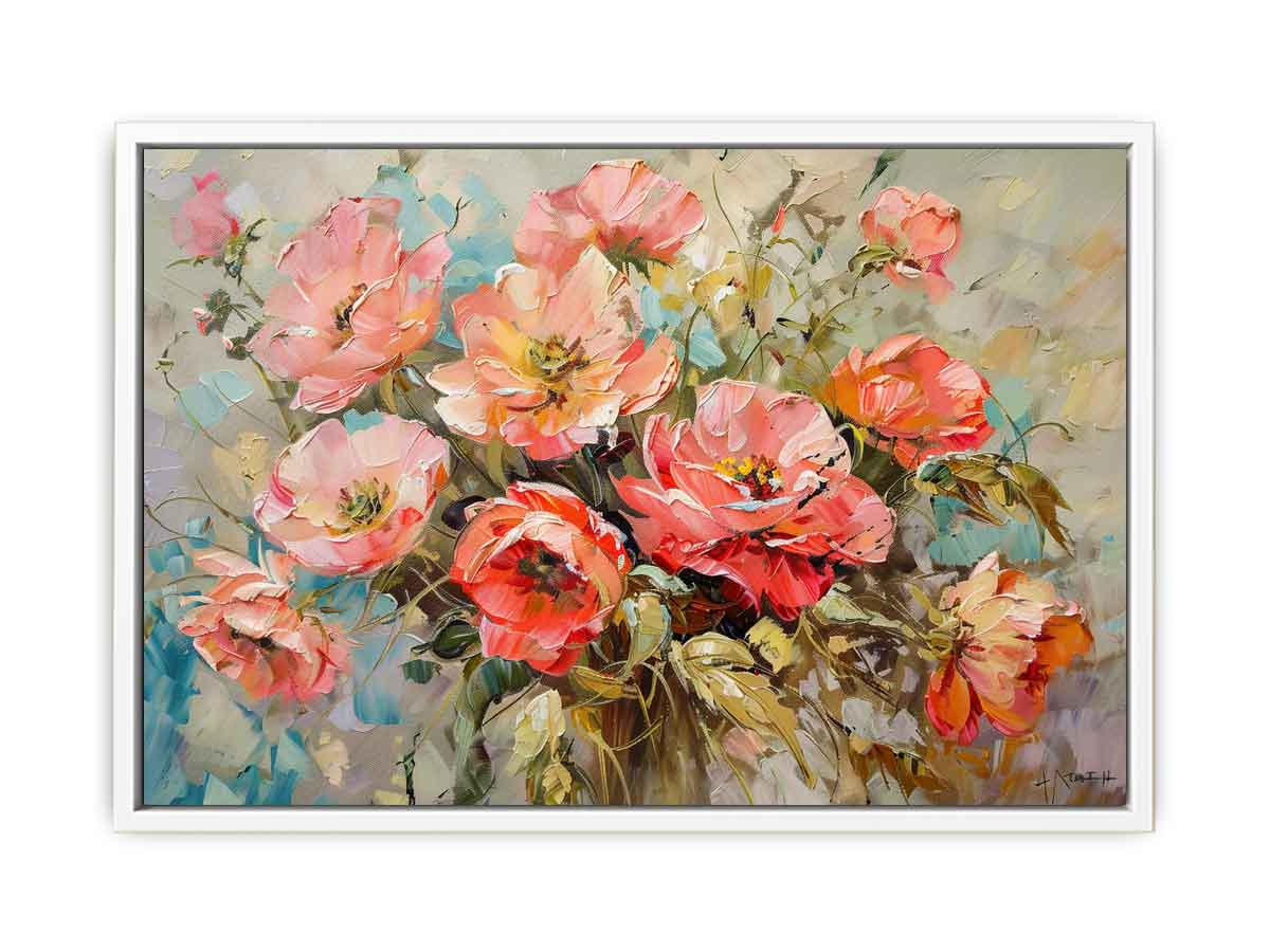 Floral Painting Framed Print