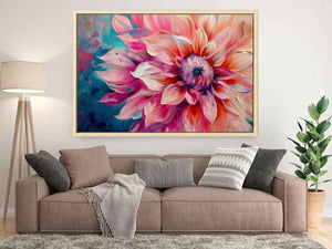 Floral Painting on Canvas Painting