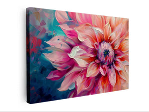 Floral Painting on Canvas Painting