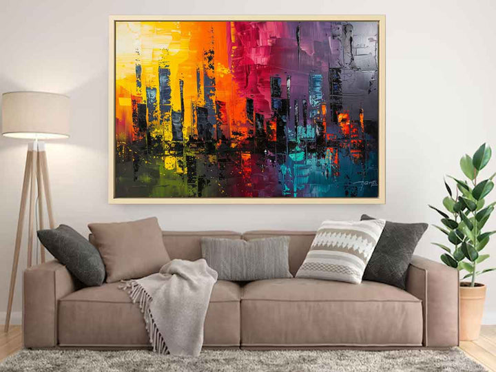 Abstract Paintings Art Print