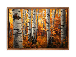 Birch Trees Poster