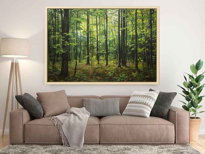 Northern Hardwood Forest Painting