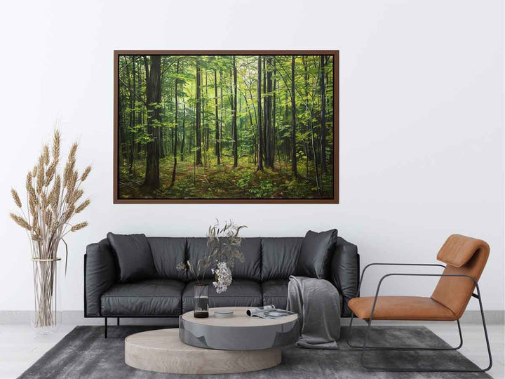 Northern Hardwood Forest Painting