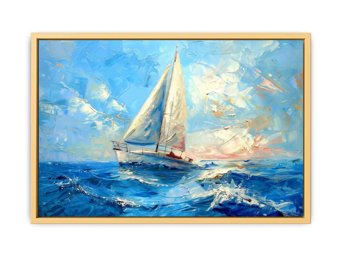 Sailing Ship Painting  Streched canvas