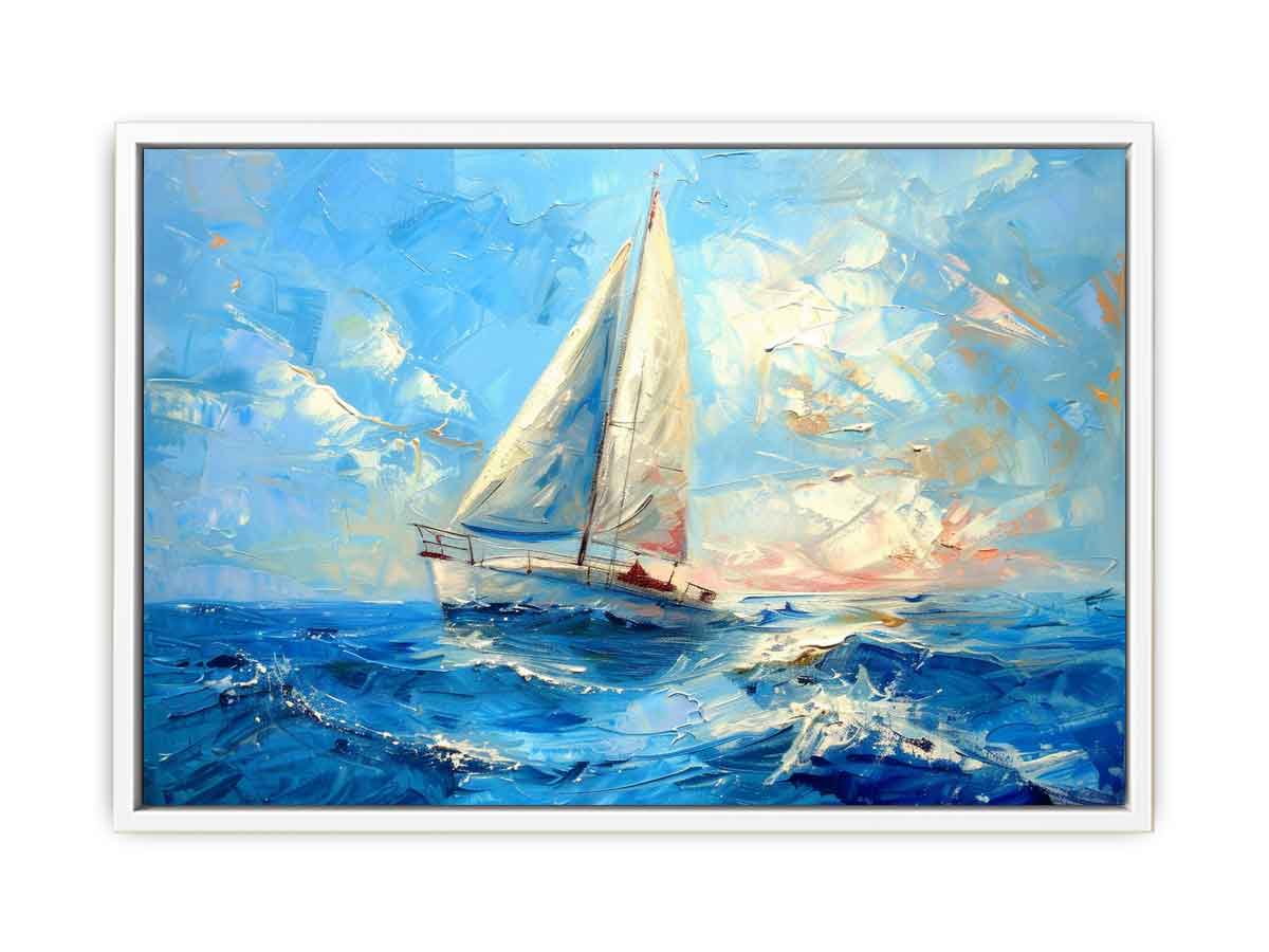 Sailing Ship Painting Framed Print