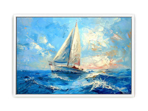 Sailing Ship Painting Framed Print