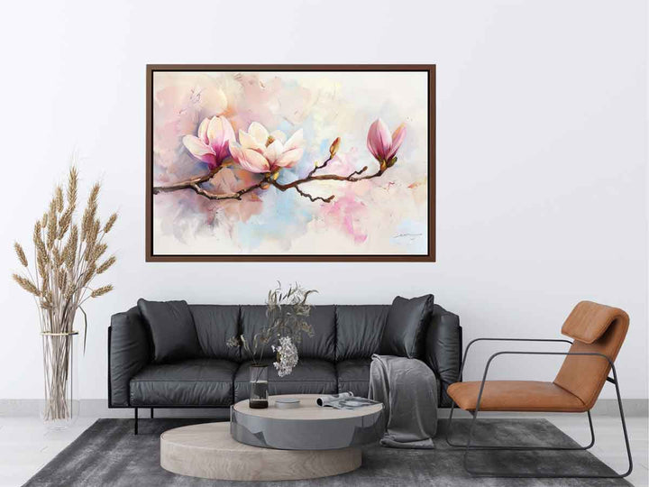 Magnolia Flower Painting