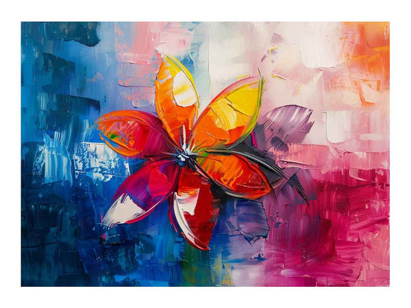Floral Abstract Painting