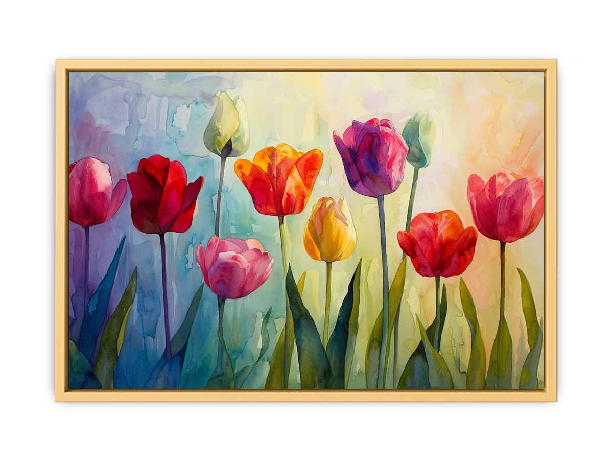Tulip Painting  Streched canvas
