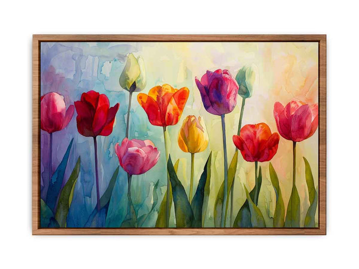 Tulip Painting Poster