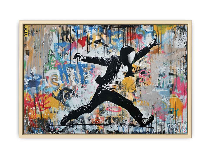 Street Art Painting  Art Print
