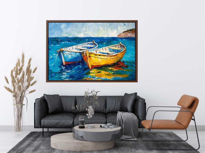 Boats Painting