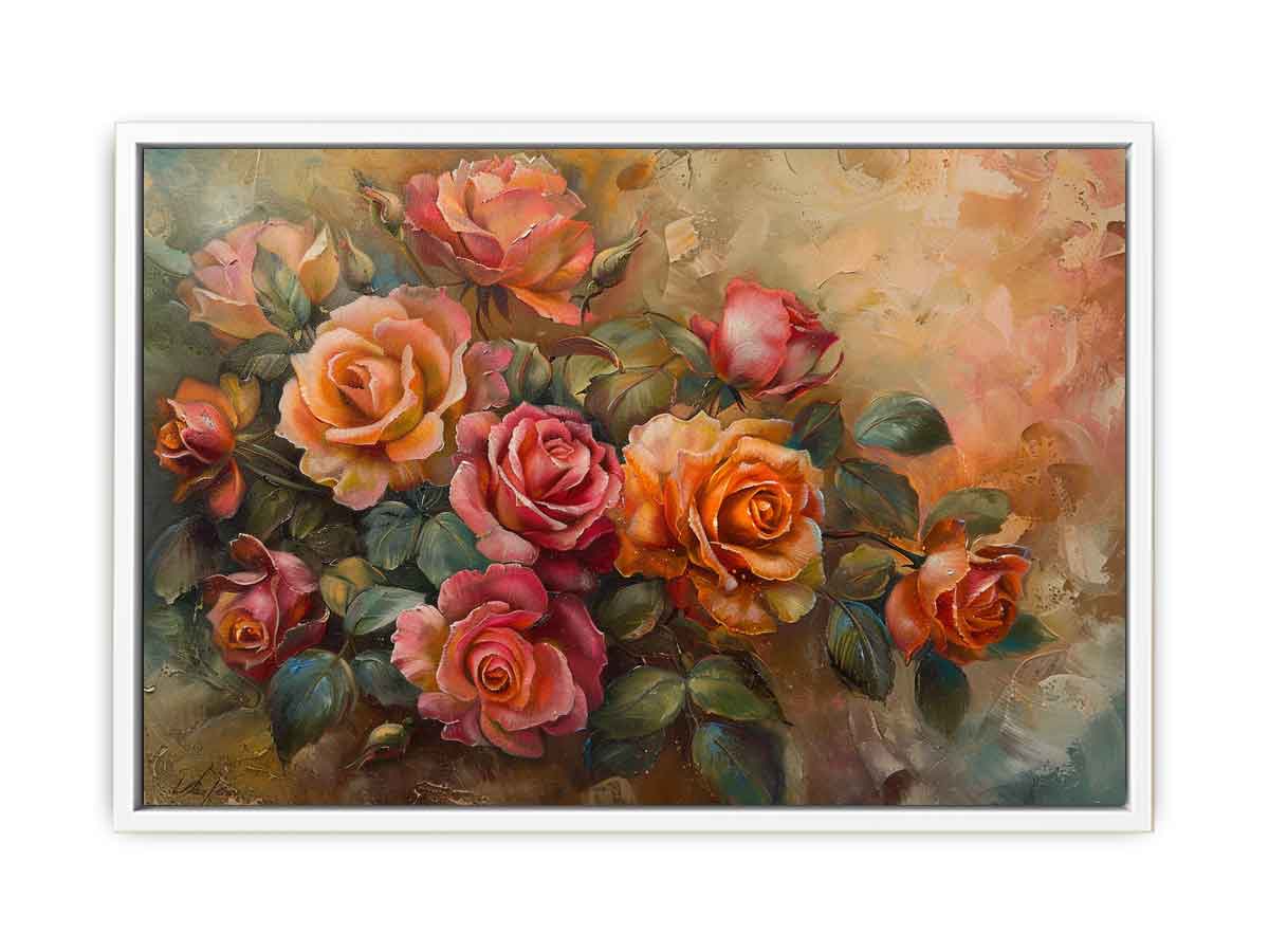 Floral Fine Art painting Framed Print