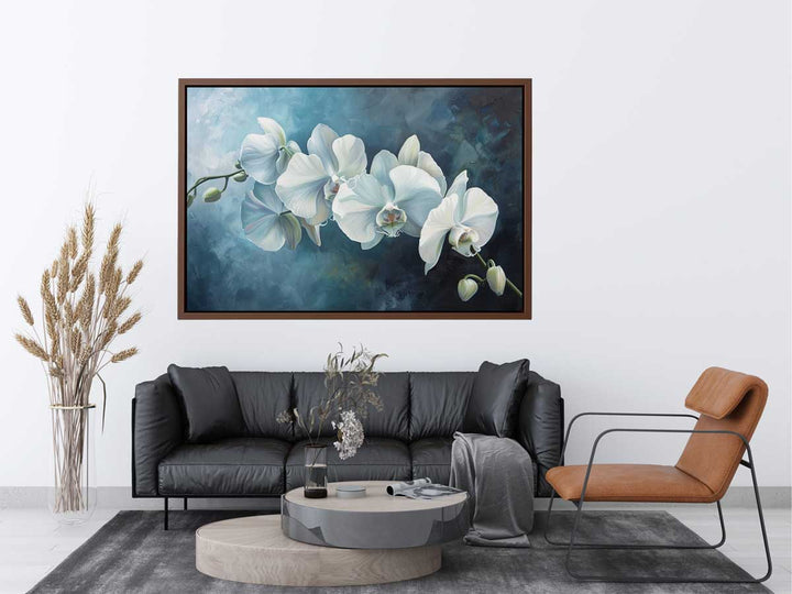 White Orchid  Painting