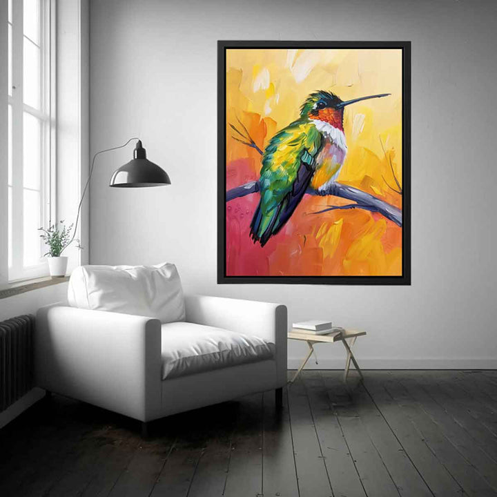Humming Bird Painting