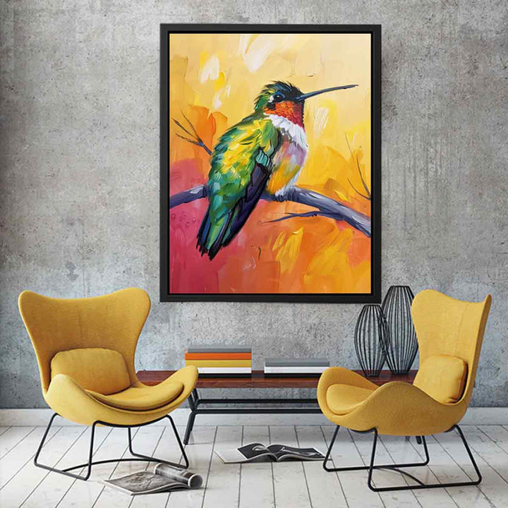 Humming Bird Painting