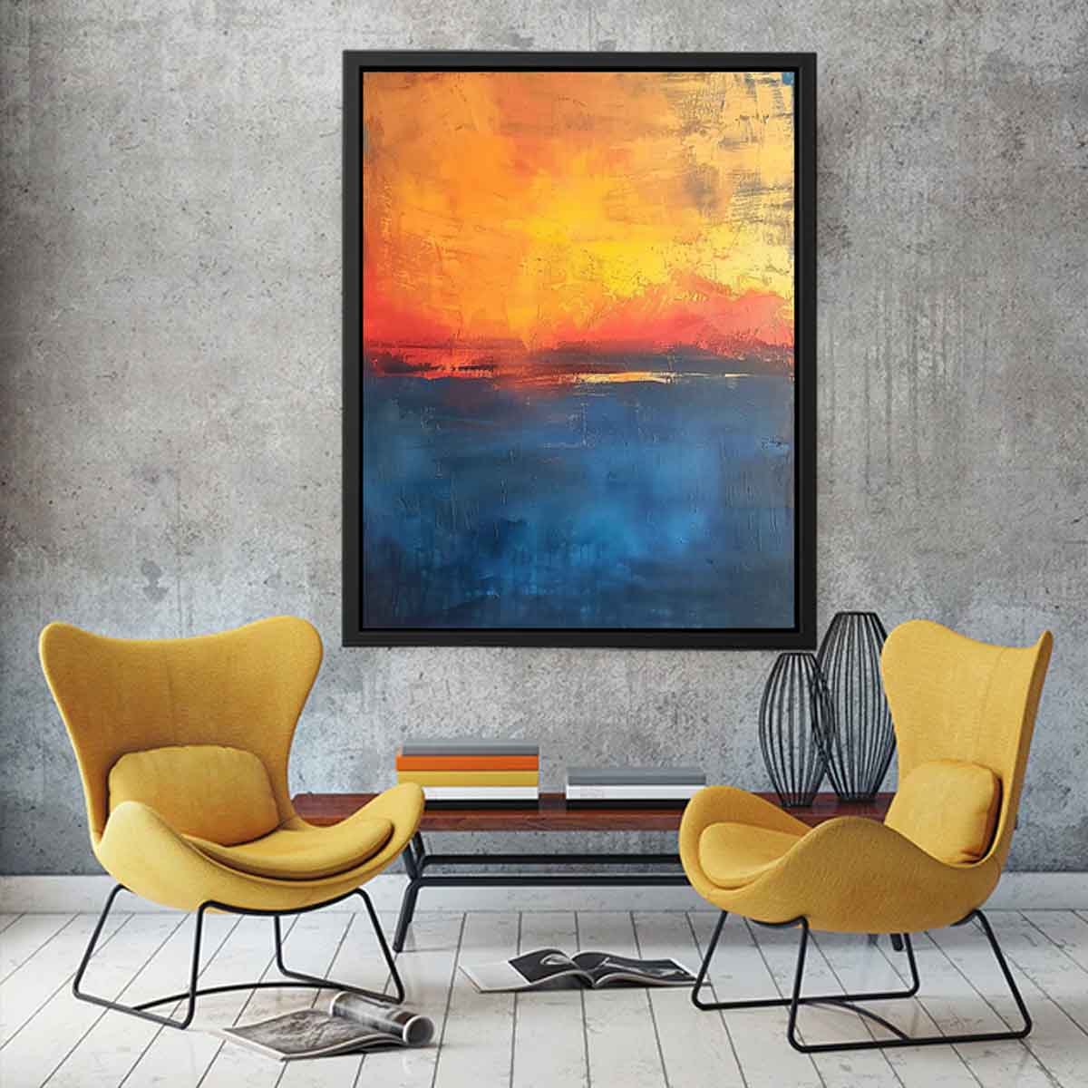 Abstract Tones Painting