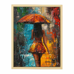 Umbrella  Painting  Art Print