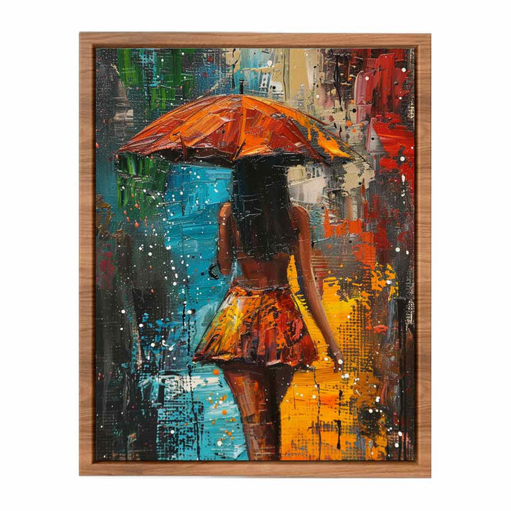 Umbrella  Painting Poster