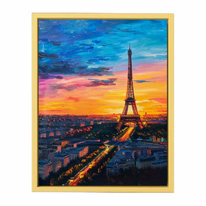 Eiffel Painting  Streched canvas