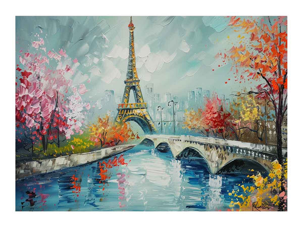 Eiffel Painting