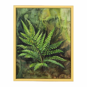 Eagle Fern Painting  Streched canvas
