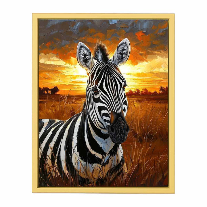 Zebra    Streched canvas