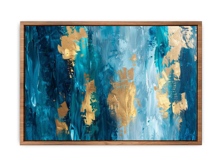Abstract Gold Luxury Painting Poster