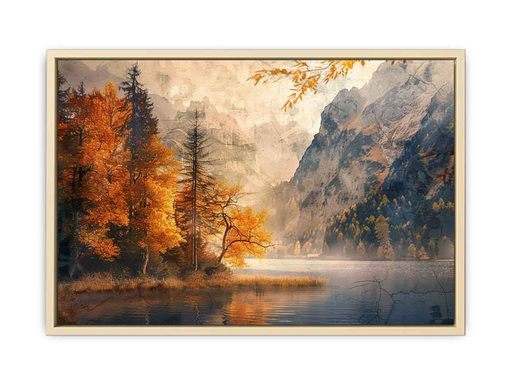 Mountain River   Painting  Art Print