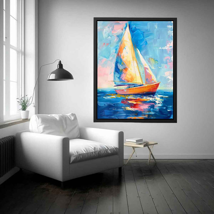 Sailing Boat  Painting