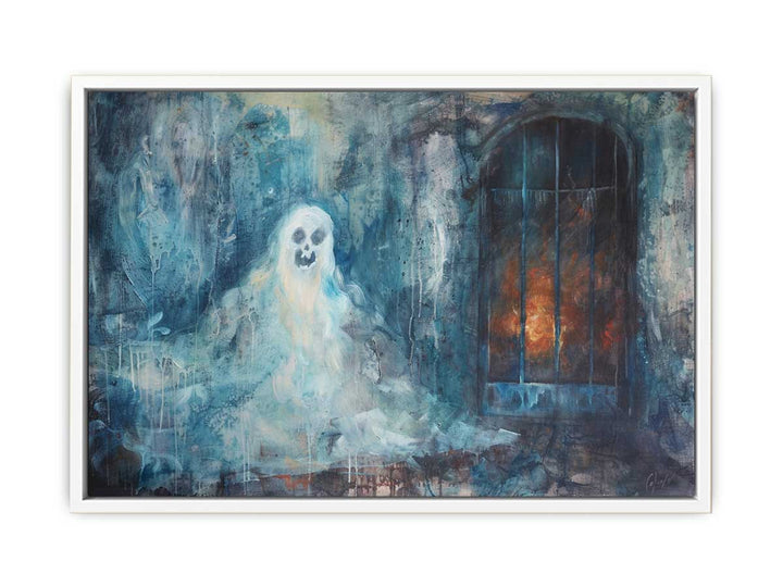 Ghostly Framed Print