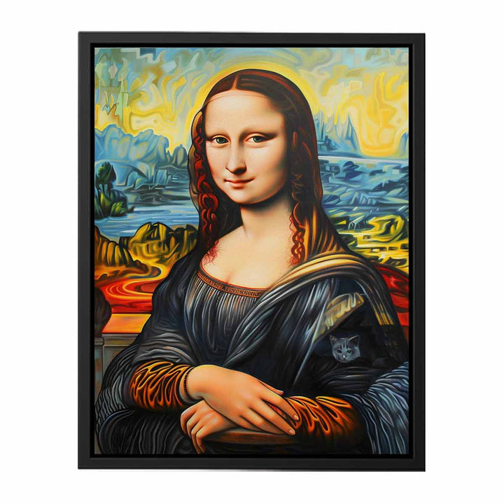 Mona Lisa   Canvas Print