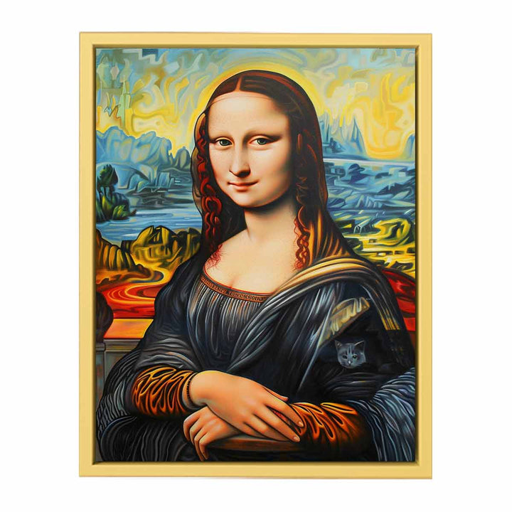 Mona Lisa   Streched canvas