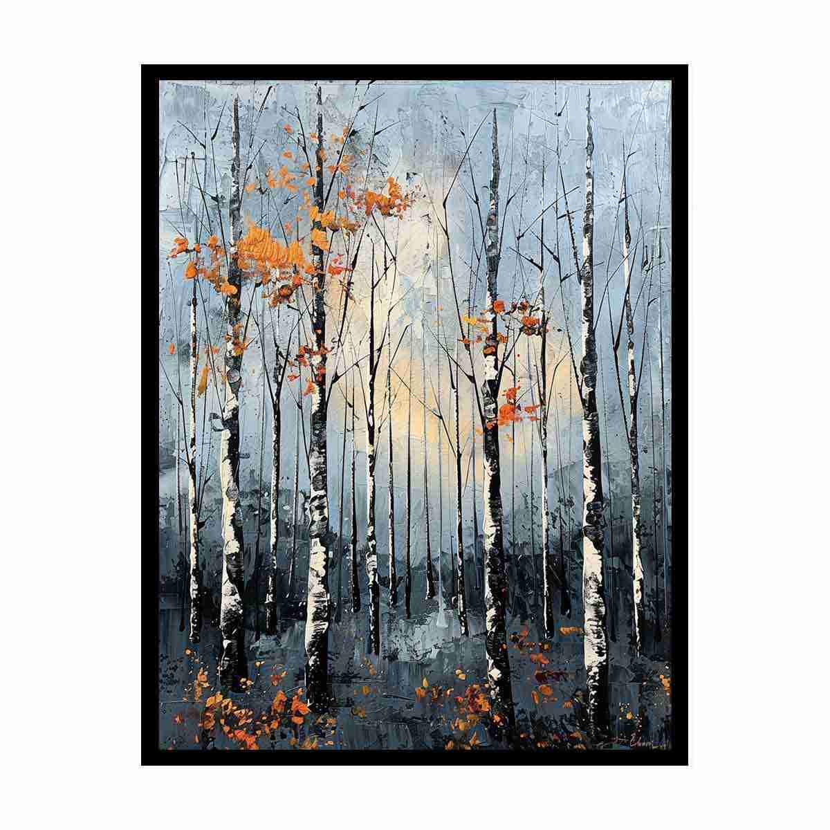 Birch Forest   Canvas Print