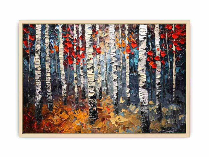 Birch Trees  Art Print