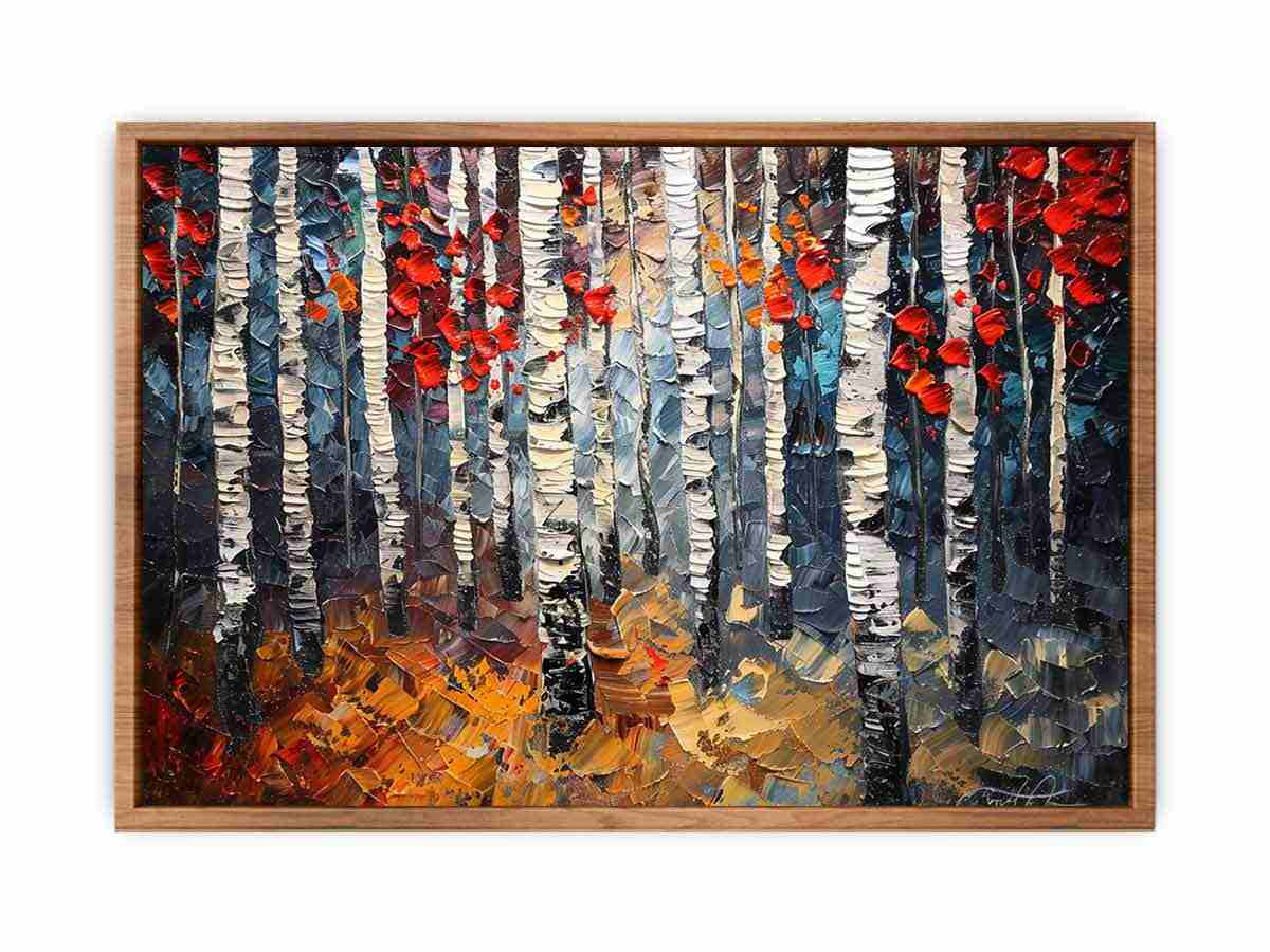 Birch Trees Poster
