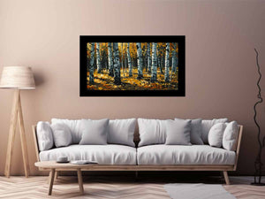 Birch  Trees  Painting