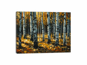 Birch  Trees  Painting