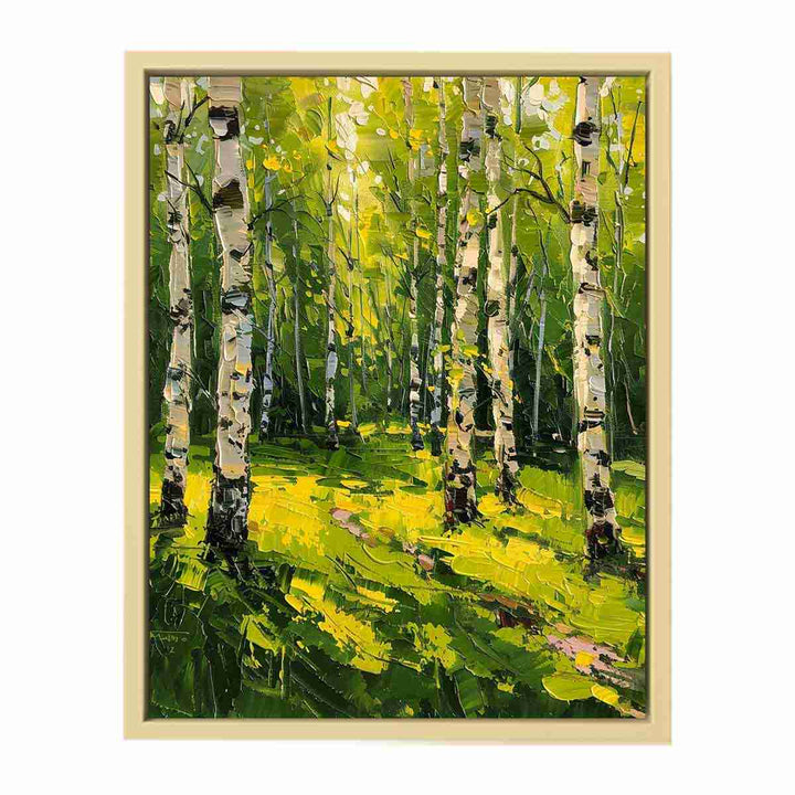 Birch Trees  Art Print
