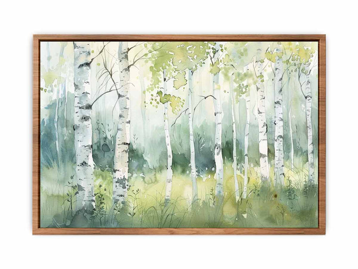 Birch Trees Poster
