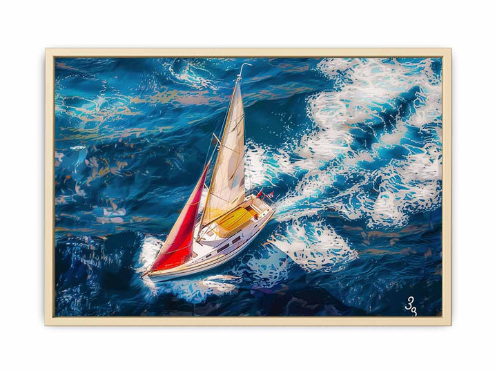 Sailing Boat  Art Print