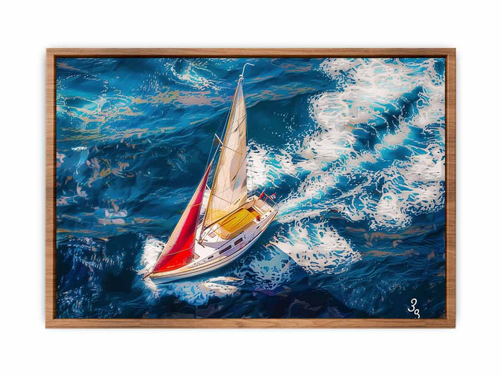 Sailing Boat Poster