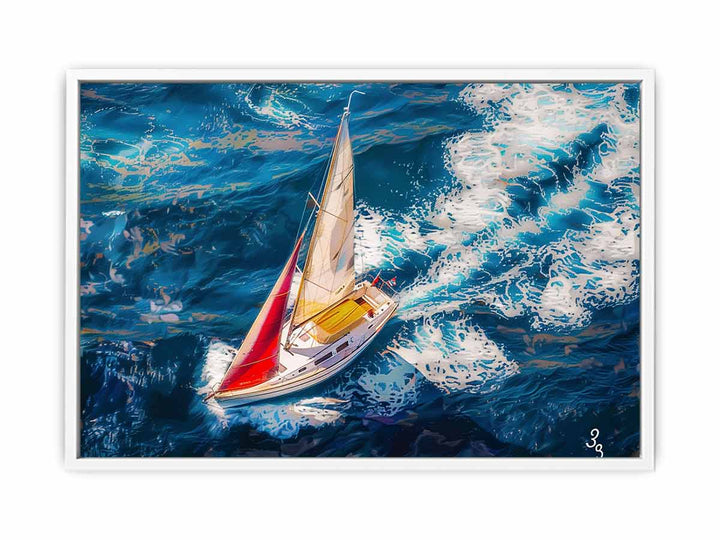 Sailing Boat Framed Print