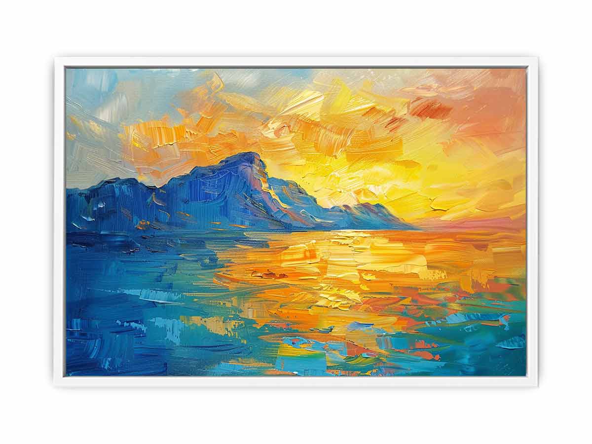 Sunset Framed Print