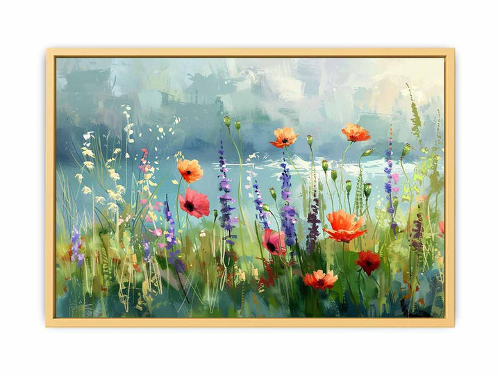 Wild flowers  Streched canvas